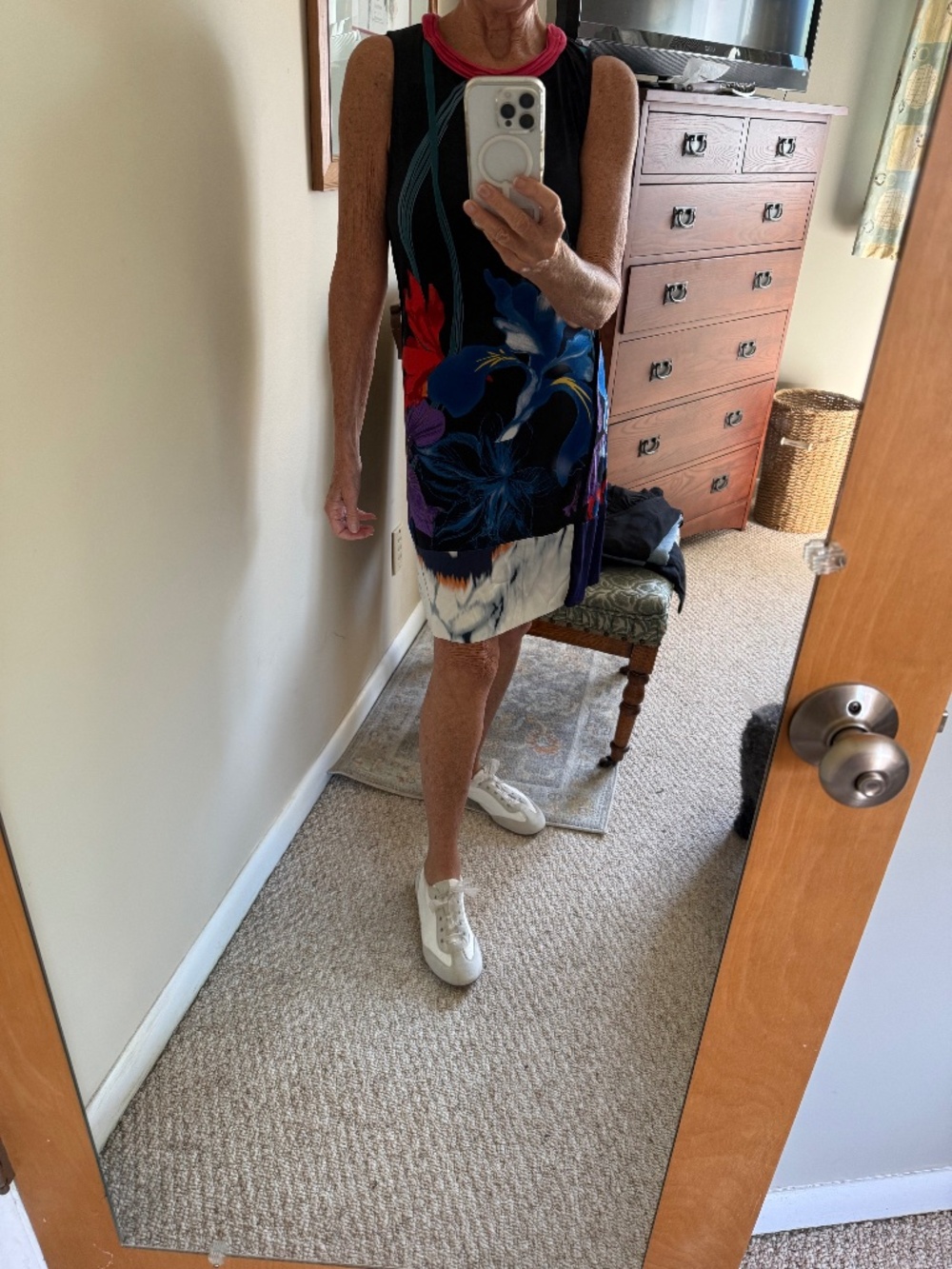 Tahari shift dress S